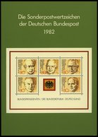 JAHRESZUSAMMENSTELLUNGEN J 10 **, 1982, Jahreszusammenstellung, Pracht, Mi. 65.- - Verzamelingen