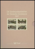 JAHRESZUSAMMENSTELLUNGEN J 15 **, 1987, Jahreszusammenstellung, Pracht, Mi. 75.- - Collections