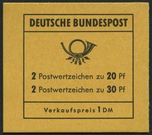 MARKENHEFTCHEN MH 14e **, 1968, Markenheftchen Brandenburger Tor, 2. Deckelseite: DBZ, Pracht, Mi. 100.- - Andere & Zonder Classificatie