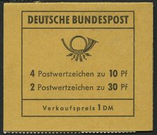 MARKENHEFTCHEN MH 16b **, 1972, Markenheftchen Unfallverhütung, Deckel D, Postgebühren Stand 1.7.1972, Pracht, Mi. 75.- - Altri & Non Classificati