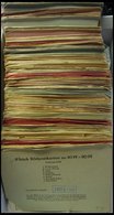 GANZSACHEN P 72,81 BRIEF, 1962/3, Reichhaltige Partie Bildpostkarten 10 Und 15 Pf. Bedeutende Deutsche, Mi.Nr. 5/26 - 33 - Sammlungen