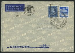 ERST-UND ERÖFFNUNGSFLÜGE 2416 BRIEF, 26.5.52, Bremen-New York, Frankiert Mit Bund Nr. 147, Brief Feinst - Storia Postale