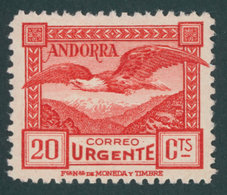 SPANISCHE-POST 27A *, 1929, 20 C. Seeadler, Pracht, Mi. 80.- - Other & Unclassified