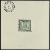 BELGIEN Bl. 1 **, 1930, Block Philatelistische Ausstellung, übliche Blockränder, Pracht, Mi. 750.- - Belgique