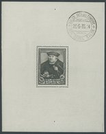 BELGIEN Bl. 3 **, 1935, Block SITEB, Ersttagsstempel Im Rand, Pracht, Mi. 400.- - Belgium