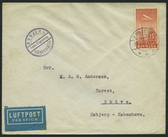 ERSTFLÜGE 18.7.1937, Esbjerg-Kopenhagen, Brief Feinst - Other & Unclassified