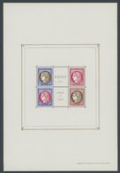 FRANKREICH Bl. 3 **, 1937, Block PEXIP, Minimale Randwellung,Pracht, Mi. 650.- - Autres & Non Classés