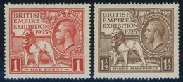 GROSSBRITANNIEN 168/9 **, 1925, Wembley, Postfrisch, Pracht, Mi. 80.- - Altri & Non Classificati