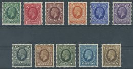 GROSSBRITANNIEN 175-85 **, 1934, König Georg V, Postfrischer Prachtsatz, Mi. 120.- - Altri & Non Classificati