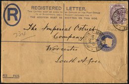 BRITISCHE MILITÄRPOST 65 BRIEF, 1901, 1 P. Königin Victoria Mit K2 ARMY POST OFFICE/A/KIERKSDORF Und Schwachem Dreiecks- - Used Stamps