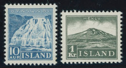 ISLAND 181/2 **, 1935, Landschaften, Pracht, Mi. 170.- - Autres & Non Classés