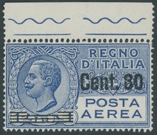 ITALIEN 271 **, 1927, 80 C. Auf 1 L. Flugpost, Postfrisch, Pracht, Mi. 65.- - Usados