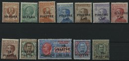 POST IM AUSLAND 60-71 (*), Italienische Post In Der Levante: 1922, Konstantinopel, Aufdruck Mit Akzent, Falzrest, Pracht - Otros & Sin Clasificación