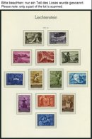 SAMMLUNGEN, LOTS **, 1960-81, Sammlungsteil Bis Auf Mi.Nr. 398 Und 399-40 Komplett, Auf Leuchtturm Falzlosseiten, Pracht - Sammlungen