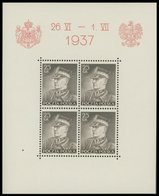 POLEN Bl. 2-4 **, 1937, Besuch Des Königs Von Rumänien, 3 Prachtblocks Mi. 150.- - Otros & Sin Clasificación