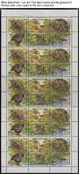 RUSSLAND KB **, 1997, Einheimische Fauna Und Russisches Museum, 5 Kleinbogen (Mi.Nr. 597-601, 623-26), Pracht, Mi. 70.- - Andere & Zonder Classificatie