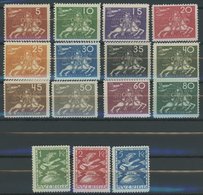 SCHWEDEN 159-73 **, 1924, UPU, Prachtsatz, Mi. 1500.- - ... - 1855 Prefilatelia