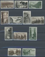 SOWJETUNION 625-36 **, 1938, Landschaften Der Krim Und Des Kaukasus, Postfrisch, üblich Gezähnter Prachtsatz, Mi. 450.- - Used Stamps