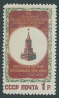 SOWJETUNION 1521 **, 1950, 1 R. 33. Jahrestag Der Oktoberrevolution, Postfrisch, Pracht, Mi. 70.- - Used Stamps