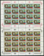 UNO - GENF 60/1KB **, 1976, 25 Jahre Postverwaltung Im Kleinbogensatz (20), Pracht, Mi. 80.- - Andere & Zonder Classificatie