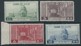 JAPAN 225-28 **, 1936, Parlaments-Neubau, Postfrischer Prachtsatz - Sonstige & Ohne Zuordnung