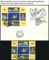 EUROPA UNION Brief,o , 1972-83, überkomplette Sammlung KSZE (meist Ohne Ungezähnte Ausgaben) Mit FDC`s, Einzelmarken Und - Verzamelingen