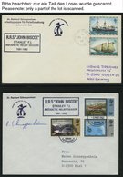 SONSTIGE MOTIVE 1958-93, Internationale Antarktis Expeditionen, Saubere Sammlung Mit 185 Belegen, Dabei Auch Viele Deuts - Sin Clasificación