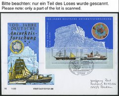 SONSTIGE MOTIVE 2001-07, Antarktis - Forschung, über 160 Belege, Meist Von Deutschen Instituten, Im Spezialbum, Pracht - Non Classificati