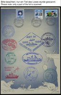 SONSTIGE MOTIVE 1985/6, Dritte Und Vierte Antarktis-Expedition Der Polarstern, Interessante Sammlung Mit 118 Verschieden - Sin Clasificación