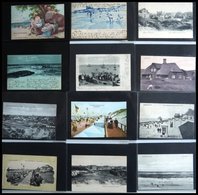 DEUTSCHLAND ETC. SYLT - Westerland, Sammlung Von 100 Verschiedenen Ansichtskarten Im Briefalbum, Dabei Gruß Aus-Karten,  - Autres & Non Classés