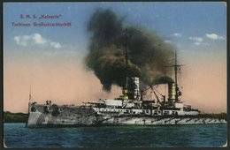 ALTE POSTKARTEN - SCHIFFE KAISERL. MARINE S.M.S. Kaiserin, 2 Gebrauchte Karten - Warships