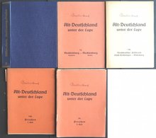 PHIL. LITERATUR Altdeutschland Unter Der Lupe - Mecklenburg - Preußen, Band II, 4. Auflage, 1956, Ewald Müller-Mark, Ca. - Filatelia E Historia De Correos