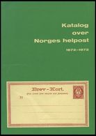 PHIL. LITERATUR Katalog Over Norges Helpost 1872-1972, 1971, Oslo Filatelistklubb, 79 Seiten, In Norwegisch Und Englisch - Philatélie Et Histoire Postale
