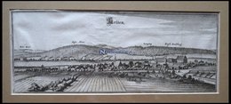 AERZEN, Gesamtansicht, Kupferstich Von Merian Um 1645 - Lithografieën