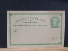 75/094         CP CANADA   NEUF QUALITE A VOIRE - 1860-1899 Reign Of Victoria