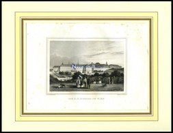 WIEN: Die K.K. Hofburg, Stahlstich Von Hoffmeister/Poppel, 1840 - Lithografieën
