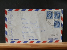 75/079A   LETTRE 1958 TO GERMANY - Storia Postale