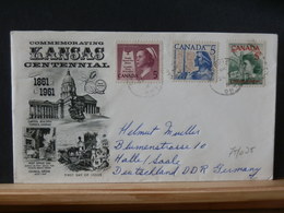 75/075   LETTRE CANADA   TO GERMANY - Covers & Documents