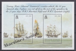 British Indian Ocean 2005 Yvert BF 23, Bicentenary Of The Trafalgar Battleship  - Miniature Sheet- MNH - Territoire Britannique De L'Océan Indien