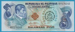 PILIPINAS 	2 Piso PAPA JUAN PABLO II	1981	Serial# RY176242 P# 166a - Philippines