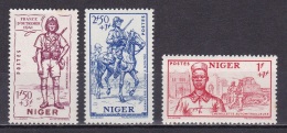 Niger N°86*,87*,88* - Neufs