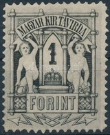 (*) 1874 Távirda 1Ft 9 1/2 Fogazással (** 90.000) - Other & Unclassified