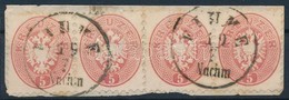 1864 5kr Négyescsík ,,FIUME' - Other & Unclassified