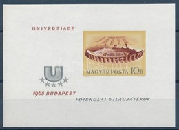 ** 1965 Universiade Vágott Blokk (4.000) - Altri & Non Classificati