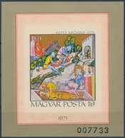 ** 1971 Képes Krónika Vágott Blokk (4.500) - Andere & Zonder Classificatie