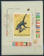** 1962 10 Db Chile Blokk (20.000) - Other & Unclassified