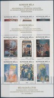 ** 1991/D7a-b Kondor Béla Emlékív Pár (10.000) - Autres & Non Classés