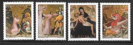 Poland - 1999 Easter - Religious Paintings From Grudzic Polyptych- 4v MNH - Neufs