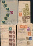 1945-1946 5 Db Inflációs Levél + 5 Db Levélkivágás - Other & Unclassified