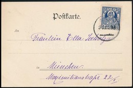 Németország - München Városi Magánposta 1899 - Altri & Non Classificati